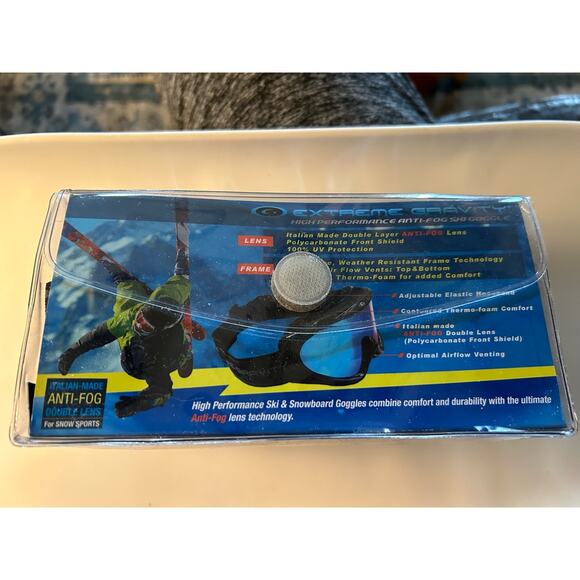 NWT Extreme Gravity High Performance Anti-Fog Ski Goggle Size Small - Picture 5 of 6